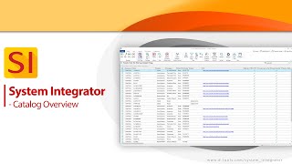 DTools System Integrator  Catalog Overview [upl. by Drof]