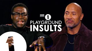 Dwayne Johnson and Kevin Hart Insult Each Other  CONTAINS STRONG LANGUAGE [upl. by Janice]