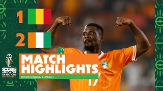 ALL GOALS  Mali 12 Ivory Coast  LAST MINUTE SCREAMER [upl. by Hetty]