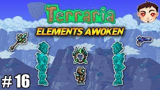 Terraria Elements Awoken Ep16  ¡Golems de hielo y armadura Cosmicalus [upl. by Orimlede192]