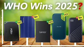 Best External SSDs 2025 Don’t BUY One Before Watching This [upl. by Stace]