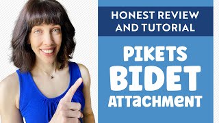 How to Install the PIKETS Bidet Attachment for Toilet  Review [upl. by Tamra]