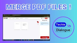 How to Merge PDF Files [upl. by Aiz]