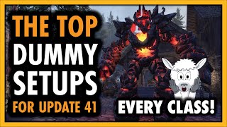 Top Dummy DPS Setups for All Classes Up to 146k DPS  Update 41 ESO [upl. by Soloman]