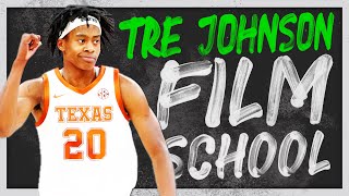 Tre Johnson Drops 29 PTS 5 REB 4 AST in Texas Debut  Film School  2025 NBA Draft [upl. by Noda]