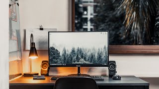 Minimalist Desk Setup [upl. by Walburga]