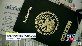 Pierde la SRE mil 446 libretas para pasaportes  Noticias con Francisco Zea [upl. by Aerdnaz]