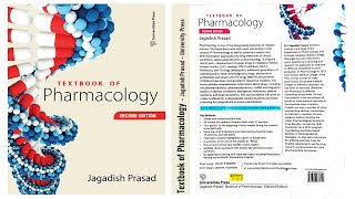 Text Book of Pharmacology by Jagdish Prasad  My Favourite Pharmacology Book  Simplest Language [upl. by Grunenwald]