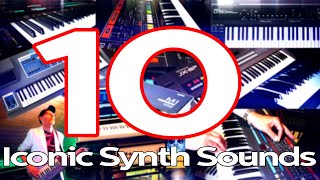 10 Iconic Synthesizer Sounds [upl. by Pan]