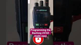 Mastering Your Baofeng Uv22l Programming Like A Pro For Ham Radio Fun [upl. by Allerbag898]