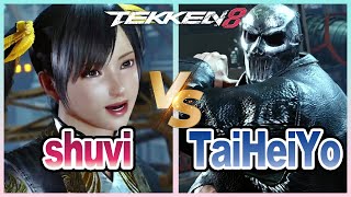 shuviXiaoyu vs TaiHeiYoKing  Tekken 8  Ranked Match [upl. by Bartlett]