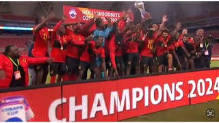 Angola 50 Namibia  2024 Hollywoodbets COSAFA Cup Final  Palancas Negras Trophy Presentation [upl. by Casady284]