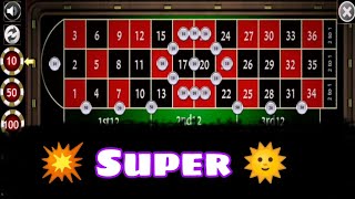 Super Betting to Amazing Win On Roulette [upl. by Annaej]