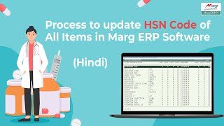 Process to update HSN Code of All Items Hindi [upl. by Lajes]