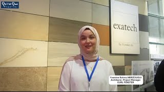 BATIMATEC 2024  MmeYasmine Rahma MERZOUGUI  Architecte Project Manager Eurl FENSTER [upl. by Nirehtak]