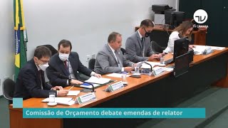 Comissão Mista de Orçamento debate emendas de relator  12112021 [upl. by Ydnarb]