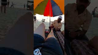 Goa  Sunset  Massage  Goa  Arambol beach [upl. by Bendix]