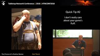 Tabletop Network 2018  Dan Thurot  How to Trick a Board Game Critic Into Loving Your Game [upl. by Adok]