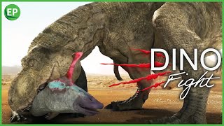 Dinosaur fight Velociraptor vs Tsintaosaurus  Learn about dinosaurs  Dino battle  the Dinosaur [upl. by Eeslehc]