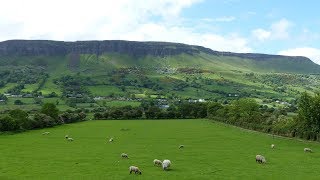 LANDSCAPE  GLENARIFF WATERFALLS TO HIDDEN VILLAGE OF GALBOLY  COUNTY ANTRIM  NORTHERN IRELAND [upl. by Yleme]