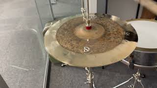 Pergamon Cymbals Dual Sensitivity 15quot Hihat [upl. by Dreher737]