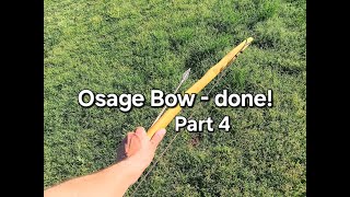 46quot Osage Bow  TilleringShooting [upl. by Anoel]