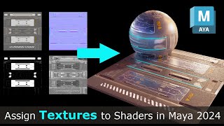 Master Assigning Textures to Shaders in Maya 2024 🎓🎨 MayaTutorial TextureMapping [upl. by Armmat]