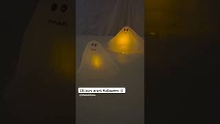 Comment Fabriquer un Fantôme en Papier Facilement pour Halloween 👻DIY TUTO HALLOWEEN 👻 [upl. by Eilak]