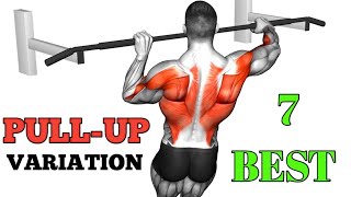 How to Do Pullup  7 Best PullUps Variations  Pullups Exercise [upl. by Aleahc]