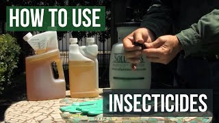 How To Use Insecticides [upl. by Aynwat]