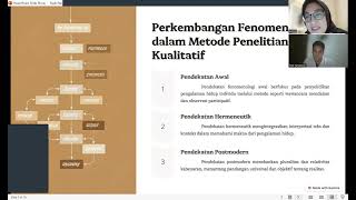 Fenomenologi Metode Penelitian Kualitatif Aurora Prabandini55223120012 amp Rudi Pangidoan5522312011 [upl. by Penrose]