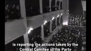 Enver Hoxha Speech at the 4th Congress of the Albanian Labour Party 1961 [upl. by Eleanor]