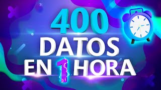 400 Datos Curiosos que te harán más Interesante en 1 HORA ⏰🚀 2 [upl. by Hillari167]