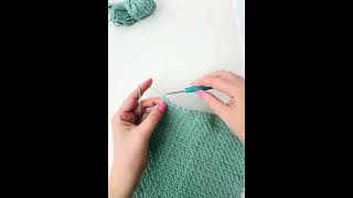 How to fasten off in crochet  quick simple and secure [upl. by Anirehc]