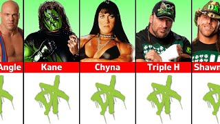 WWE DGeneration X All Members [upl. by Adiarf]