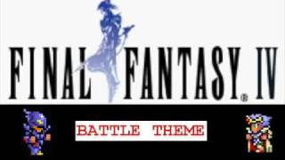 Final Fantasy 4  Battle Theme [upl. by Ecreip]