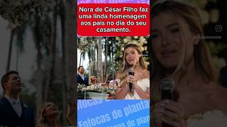 🚨 Júlia Vieira nora de César Filho faz uma linda homenagem aos pais em seu casamento juliavieira [upl. by Llerud238]