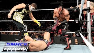 Neville amp Lucha Dragons vs Stardust amp The Ascension SmackDown Oct 1 2015 [upl. by Yuji]