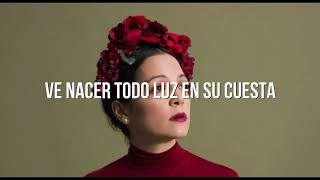 Mexicana hermosa  Natalia Lafourcade  Letra [upl. by Anilad]