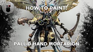 Contrast How to Paint Mortarion Daemon Primarch of Nurgle – Pallid Hand Vectorium [upl. by Dare]