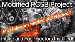 Modified RCSB project gets Intake manifold and Fuel injectors installed [upl. by Brasca]