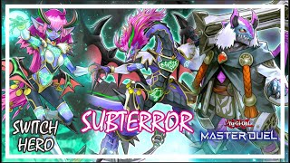 SUBTERROR CONTROL DECK COMBO RANKED GAMEPLAY YuGiOh Master Duel masterduel subterror [upl. by Adon375]