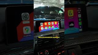 BMW M3  UPGRADE IDRIVE 4 TO IDRIVE 6 WITH APPLE CARPLAY [upl. by Sillsby72]