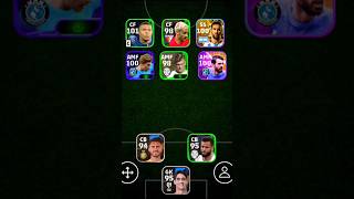 200 IQ Squad  433 Formation  efootball 2024 mobile smartsquad [upl. by Yrrak413]