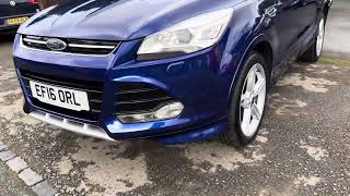 2016 Ford Kuga 15 Petrol 150hp Titanium X 5dr [upl. by Aisyat683]