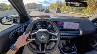 2025 BMW X3 M50  New G45 Turbo Inline6 First Driving Impressions [upl. by Berstine]