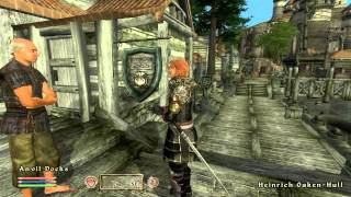 Lets Play Oblivion  Part 105 Back to Anvil [upl. by Elconin]