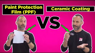 Paint Protection Film PPF VS Ceramic Coating Whats The Difference [upl. by Anhaj]