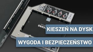 Kieszeń na dysk do laptopa  wygoda i bezpieczeństwo [upl. by Eeresid]