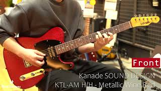 Kanade SOUND DESIGN  KTLAM HH  Metallic Wine Red 【Used】 [upl. by Dalston145]